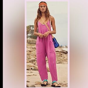 Free People Hot Shot Onesie in Magenta Disco Lilac!